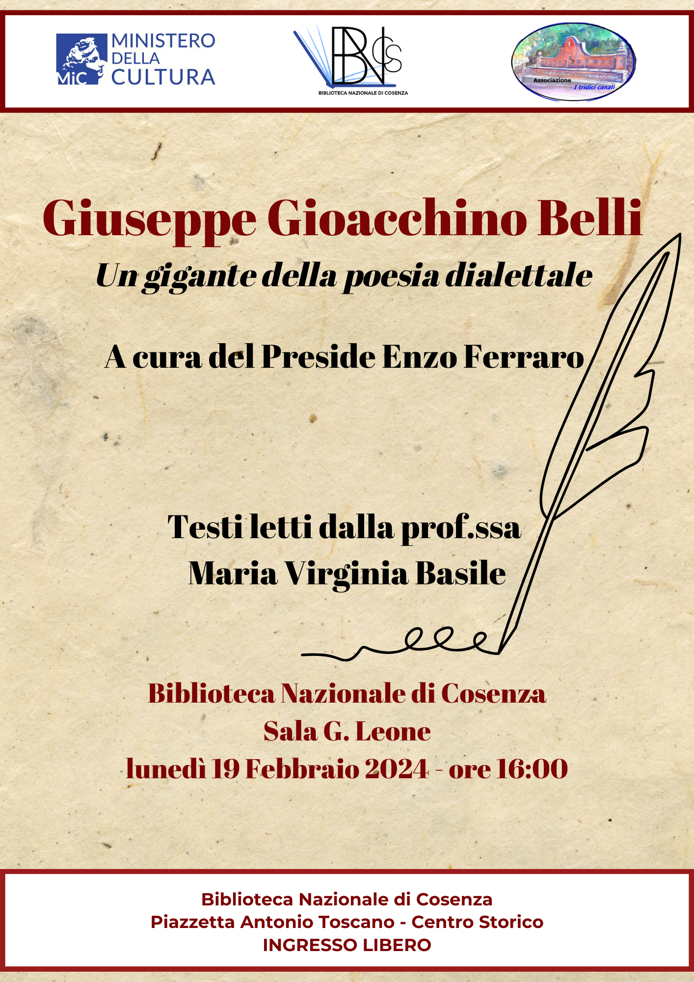 Giuseppe Gioacchino Belli- un gigante della poesia dialettale